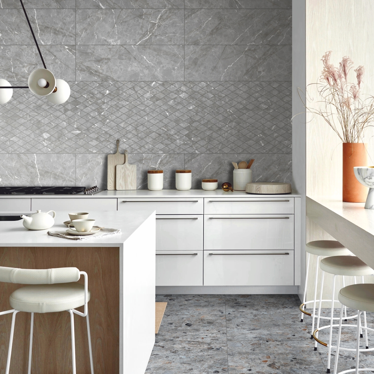 Изображение товара Плитка настенная Керамин Найс 7Д CDB00031245, 90x30см