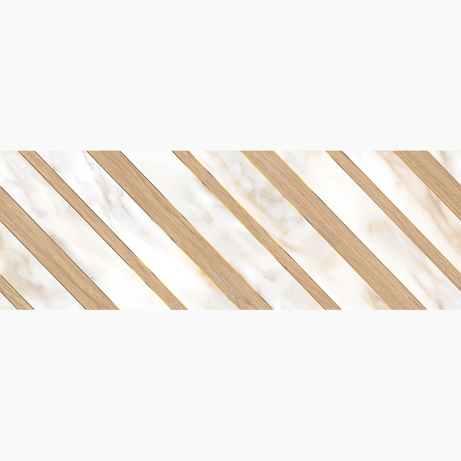 Изображение товара Керамическая плитка Calacatta Oro 70x24.2 для стен и пола, светло-бежевый