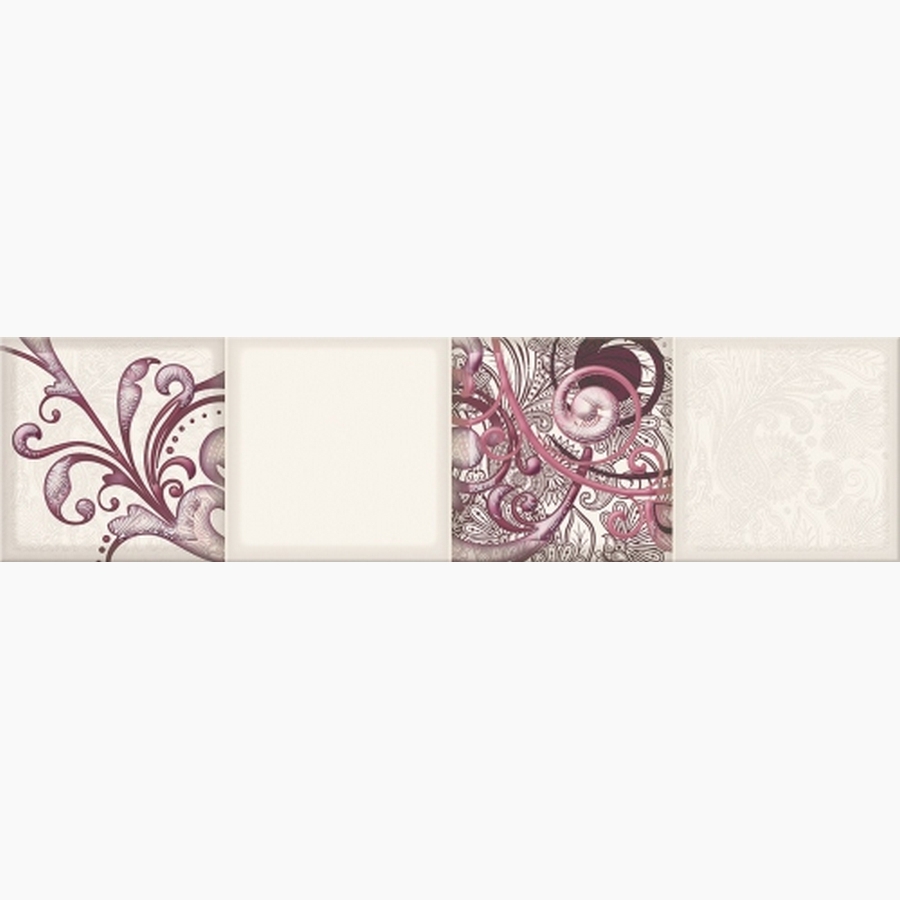 Изображение товара Керамическая плитка Eletto ceramica Faenza 63x15.6 586842003 15.6x63см цвет розовый