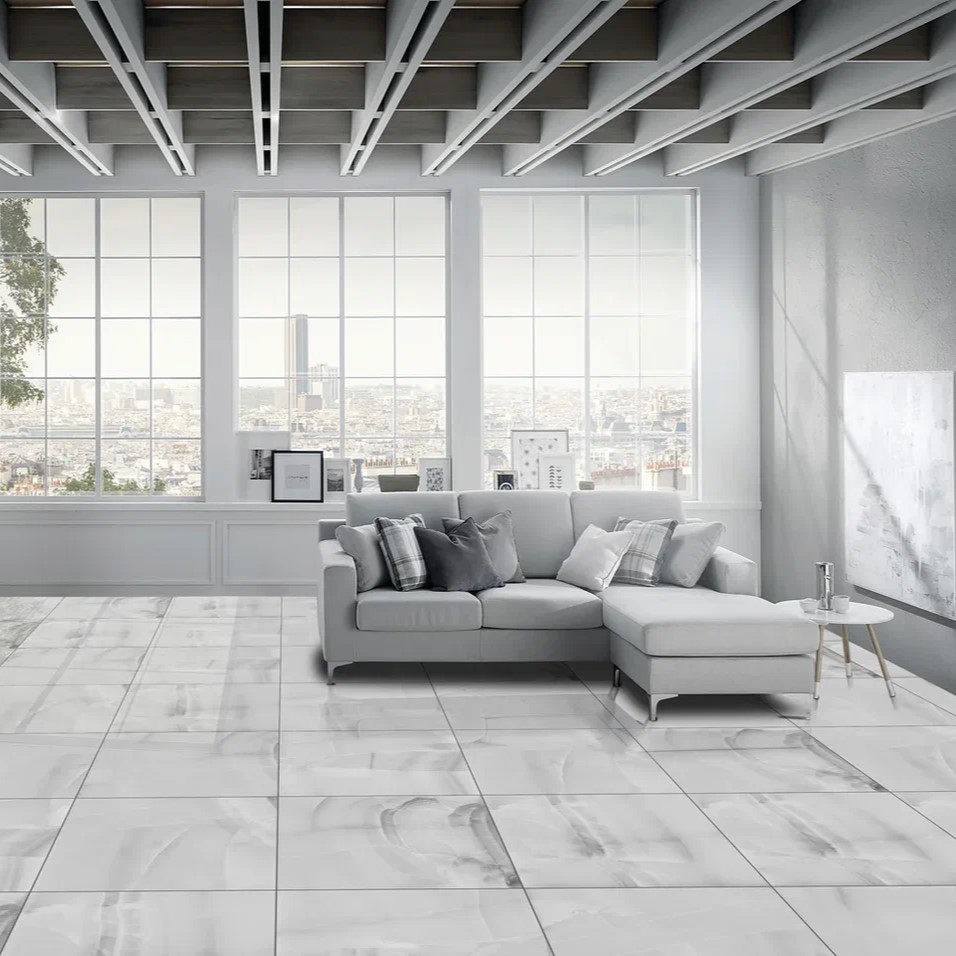 Изображение товара Керамогранит Primavera Vendome Blanco 60x60 см полированный для стен и пола