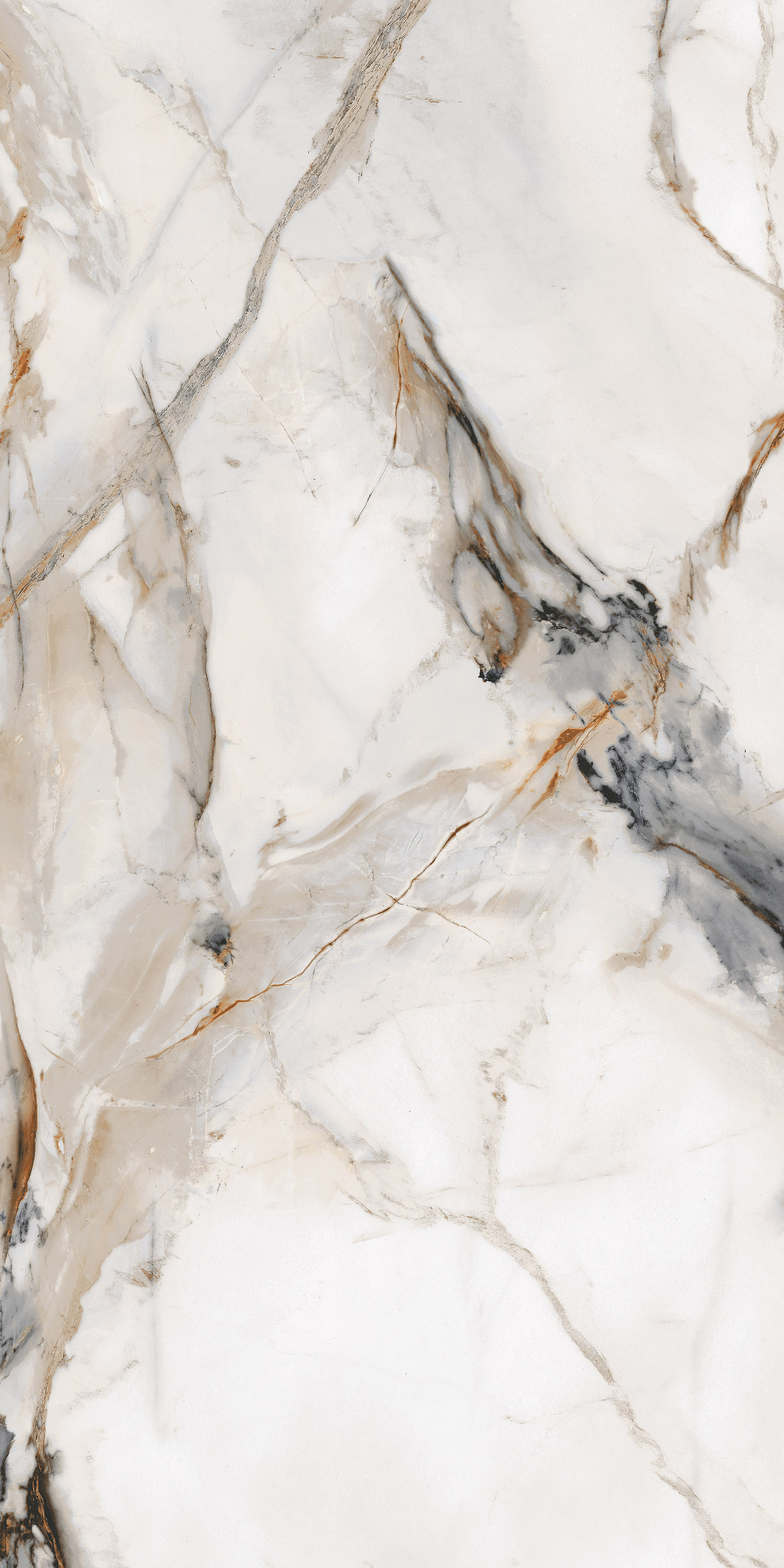 Изображение товара Керамогранит Persian Tile Sisil 710027 60x120 см белый с эффектом камня