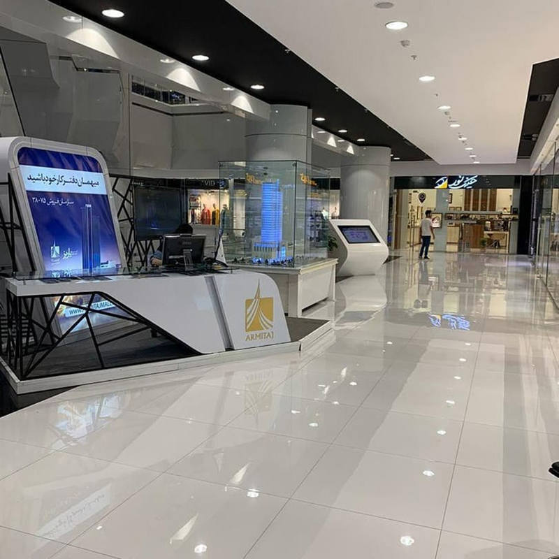 Изображение товара Керамогранит Pardis ceramic Pazh Super White Polished P6600 60x60 см белый