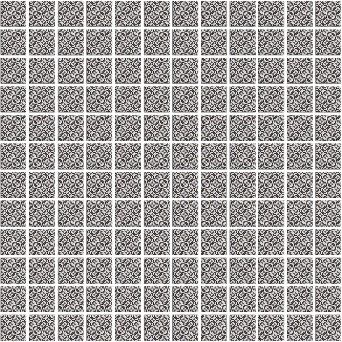 Изображение товара Мозаика Kerama marazzi 20108 керамика, 29.8x29.8 см, цвет серый/серебристый