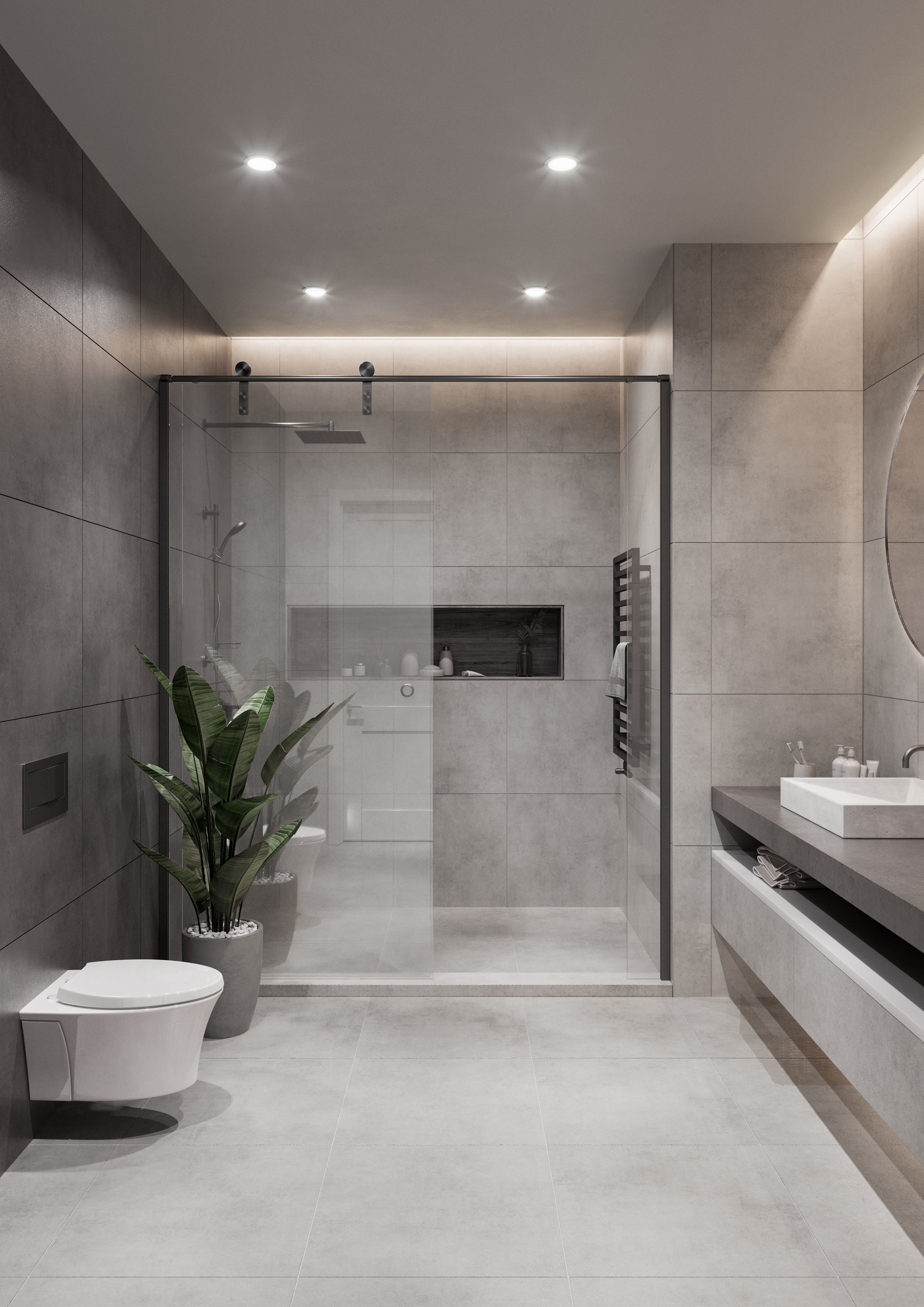 Изображение товара Керамогранит Global tile Stardust GT120600506MCR_MSK 60x120 см светло-серый