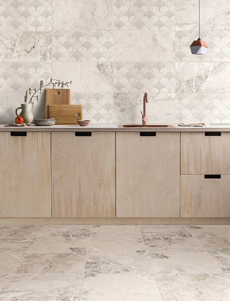 Изображение товара Плитка настенная Kerlife Elegance 1259ufa 31.5x63 см бежевый глянцевый