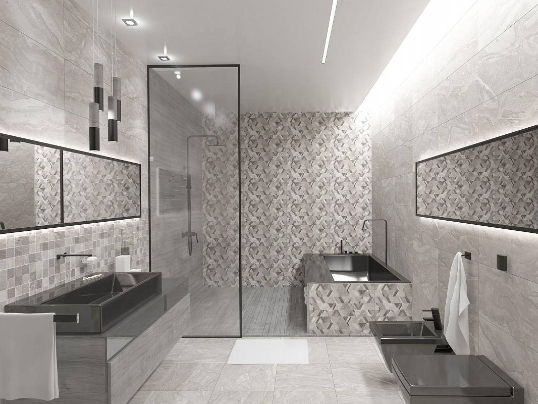 Изображение товара Напольная плитка Kerlife Torino 1426ufa 42x42см цвет серый/серебристый