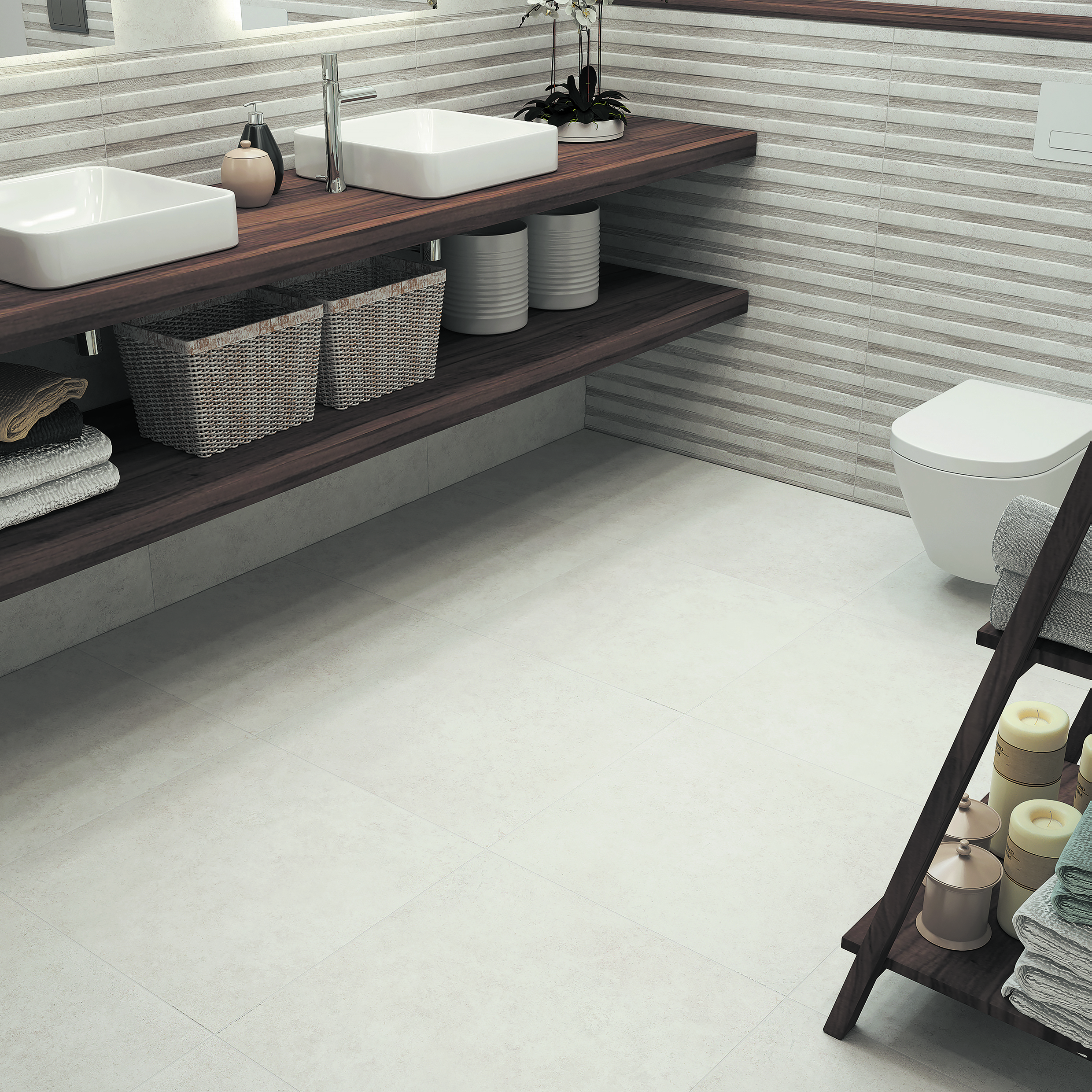 Изображение товара Керамогранит Керамин Намиб 60x60 см бежевый матовый для пола и стен