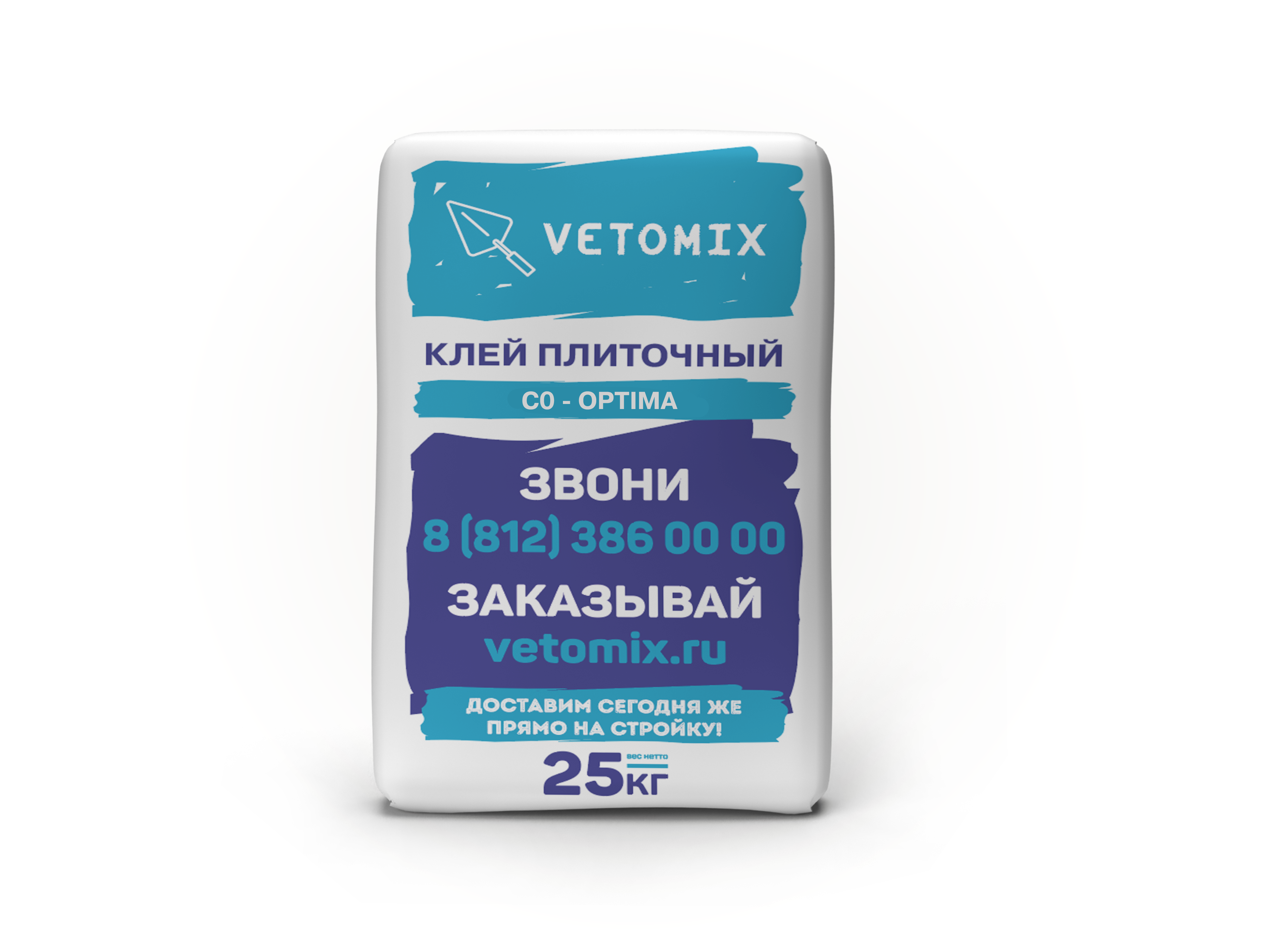 Изображение товара Клей плиточный VETOMIX C0 Optima 25кг для керамической плитки