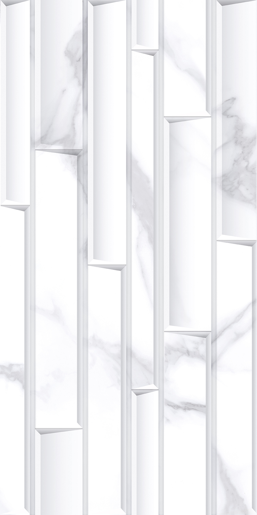 Изображение товара Настенная плитка Kerlife Calacatta Bianco 31.5x63 см серый классический мрамор