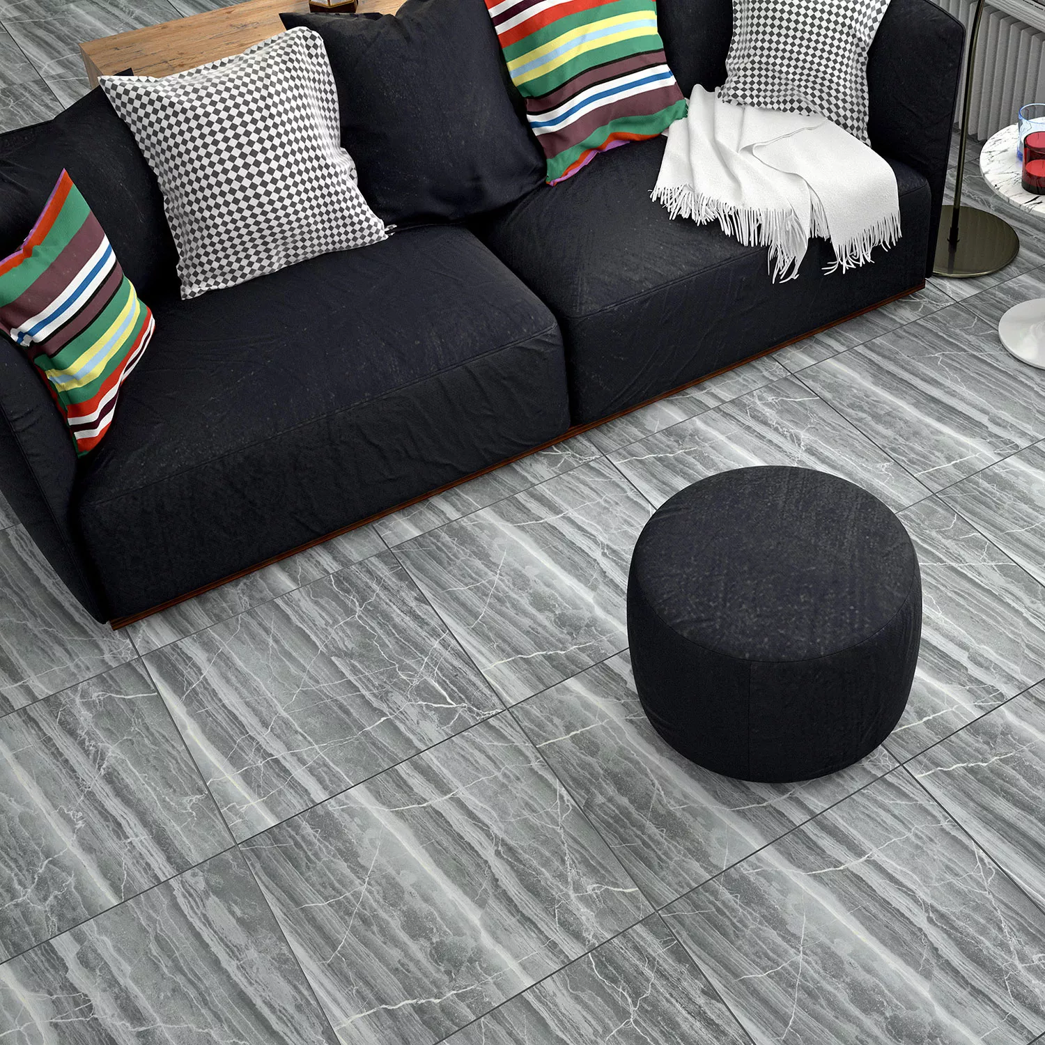 Изображение товара Керамогранит Гранитея Koiva G253MR 600*600tmn 60x60см цвет серый