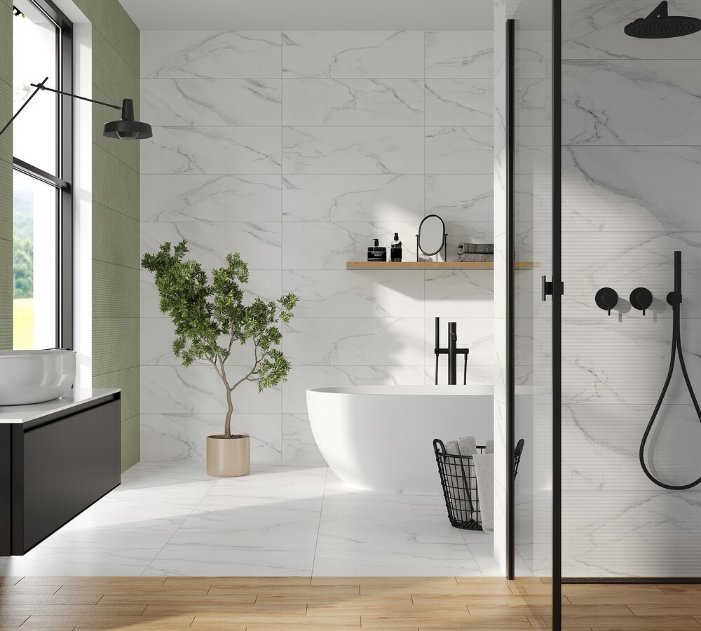 Изображение товара Настенная плитка Керамин 00-002566 30x60 см цвет белый