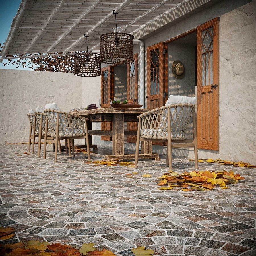 Изображение товара Керамогранит Керамин Лиссабон 50x50 см серый для пола и стен