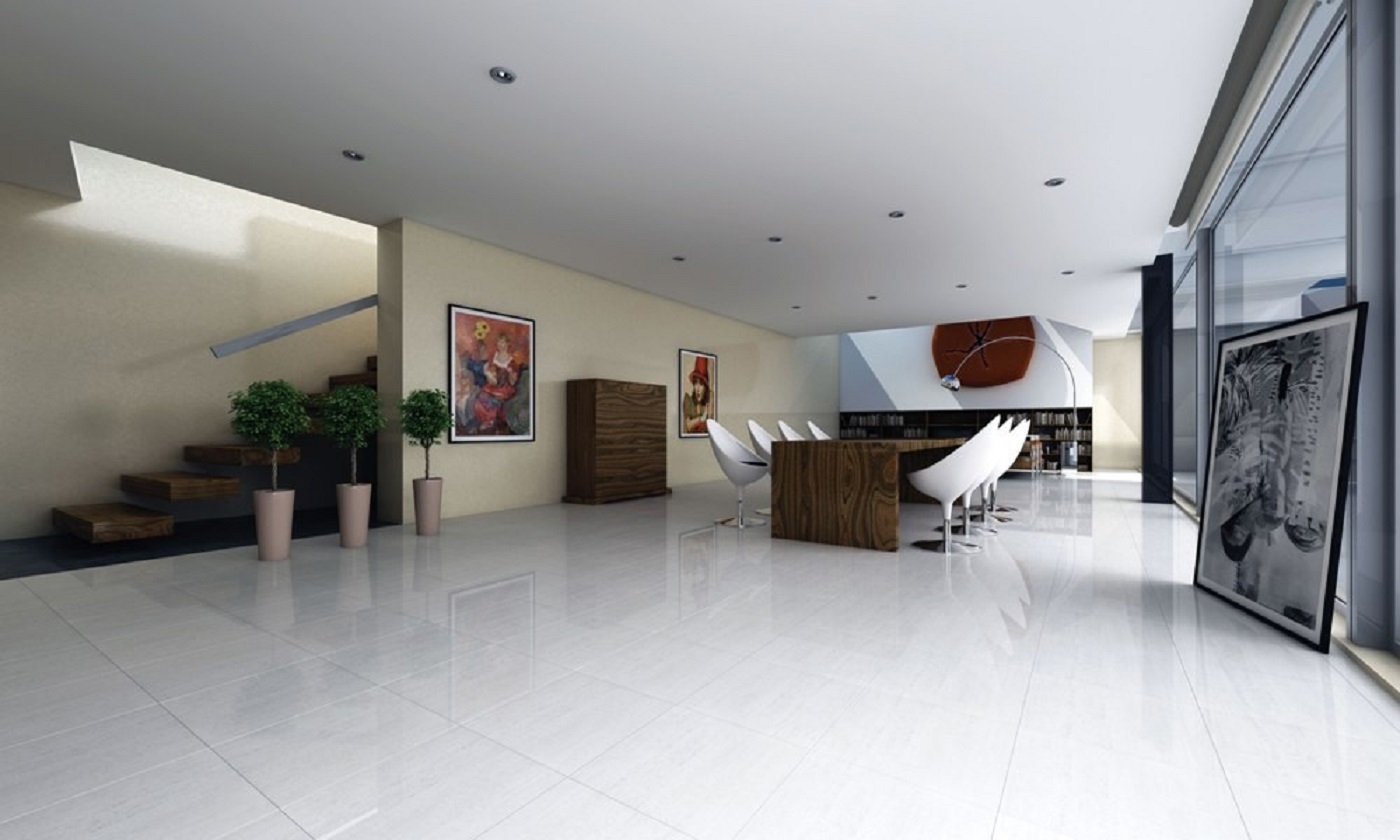 Изображение товара Керамогранит Grasaro Domino 600x1200 мм белый матовый морозостойкий для внутренних и наружных работ