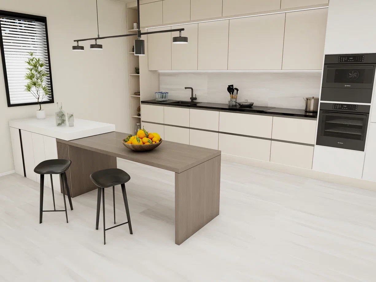 Изображение товара Керамогранит Colortile Adrina Smoke Bianco 120x60 см для интерьера