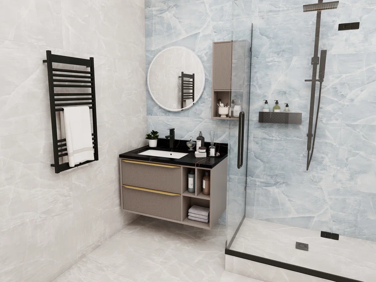 Изображение товара Керамогранит Colortile Opal RP-215930 60x120см цвет синий