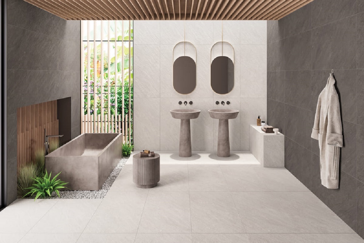 Изображение товара Керамогранит Colortile Petra Bianco Duragrip 60x60см белый для интерьера и экстерьера