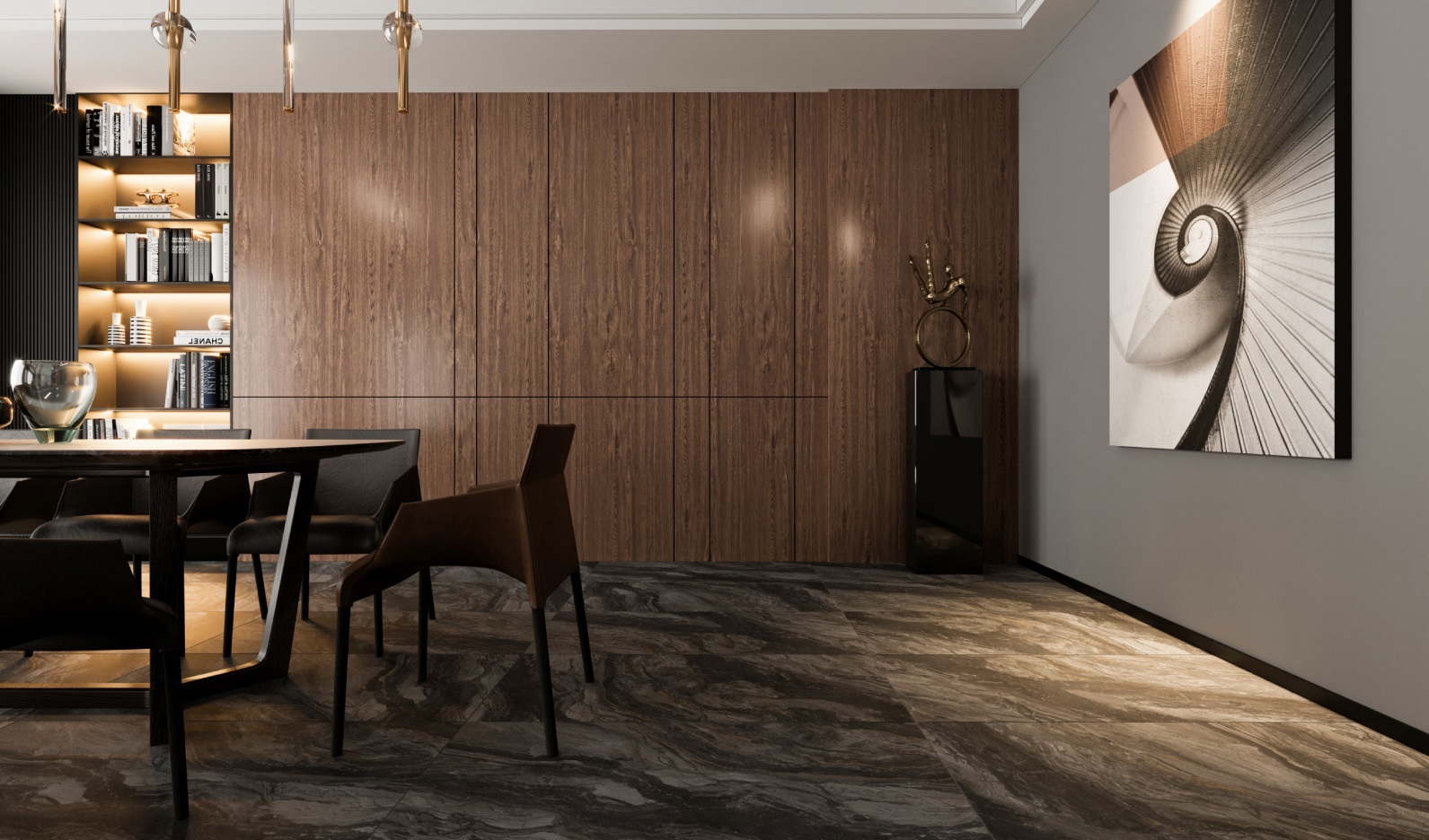 Изображение товара Керамогранит BASCONI HOME Genesis 60x120 см серый для пола и стен