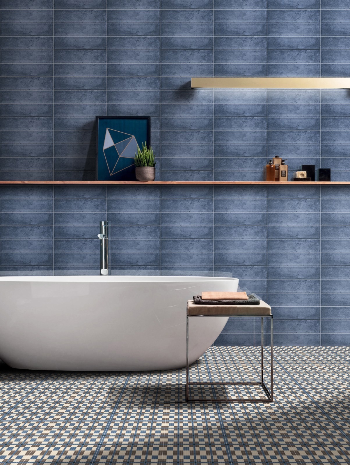 Изображение товара Керамогранит Kerald Petra naval Glossy 7.5x30 7.5x30см цвет синий Изображение товара Керамогранит Kerald Petra naval Glossy 7.5x30 7.5x30см цвет синий