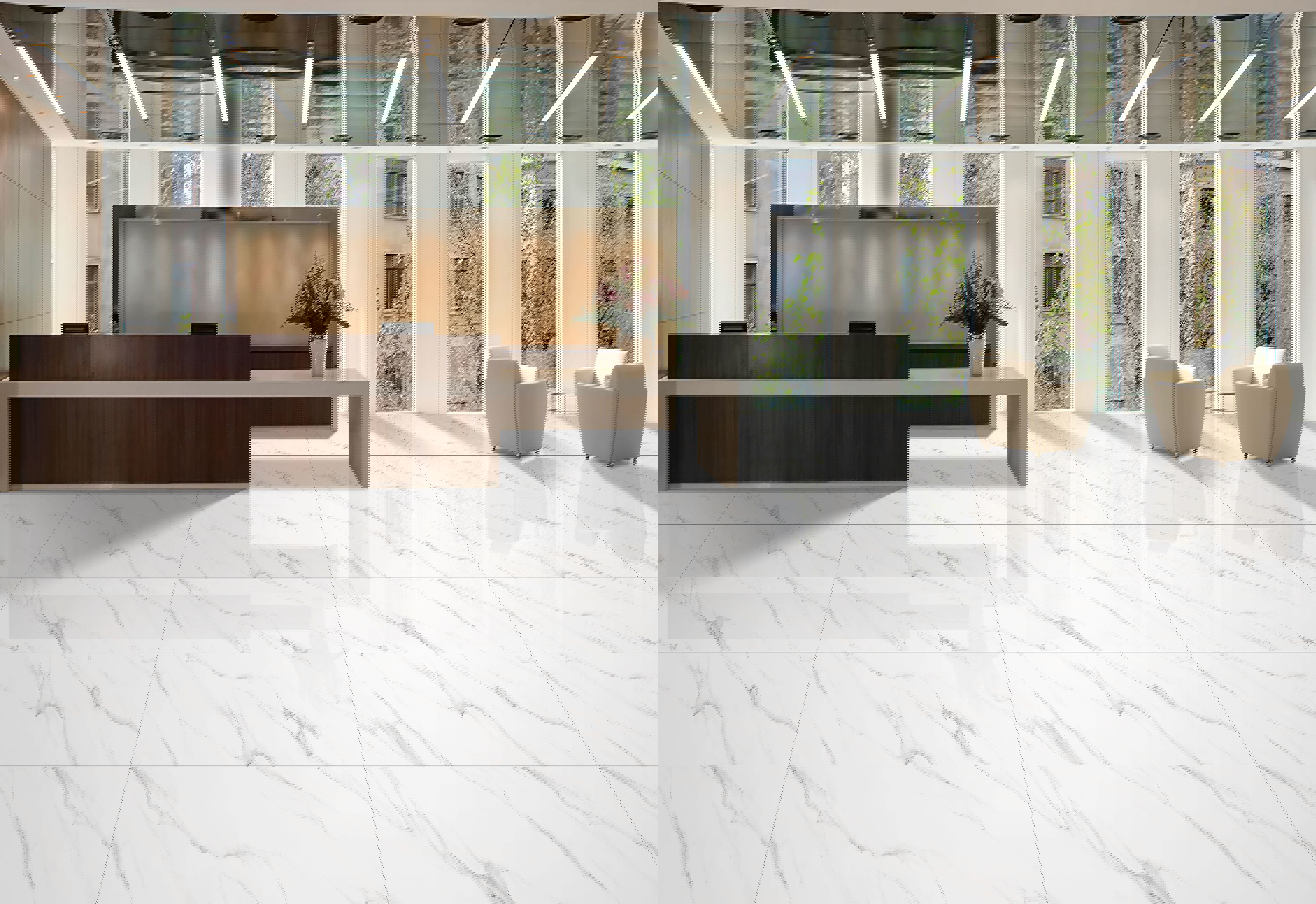 Изображение товара Керамогранит Kerald Honey Statuario Matt 60x120 см белый для стен и пола