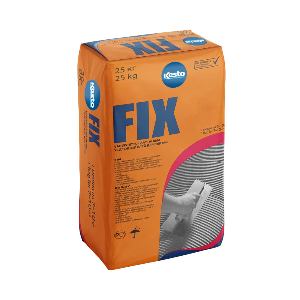 Изображение товара Клей для плитки Kesto Fix С1 ТЕ 25 кг для внутренней и наружной укладки