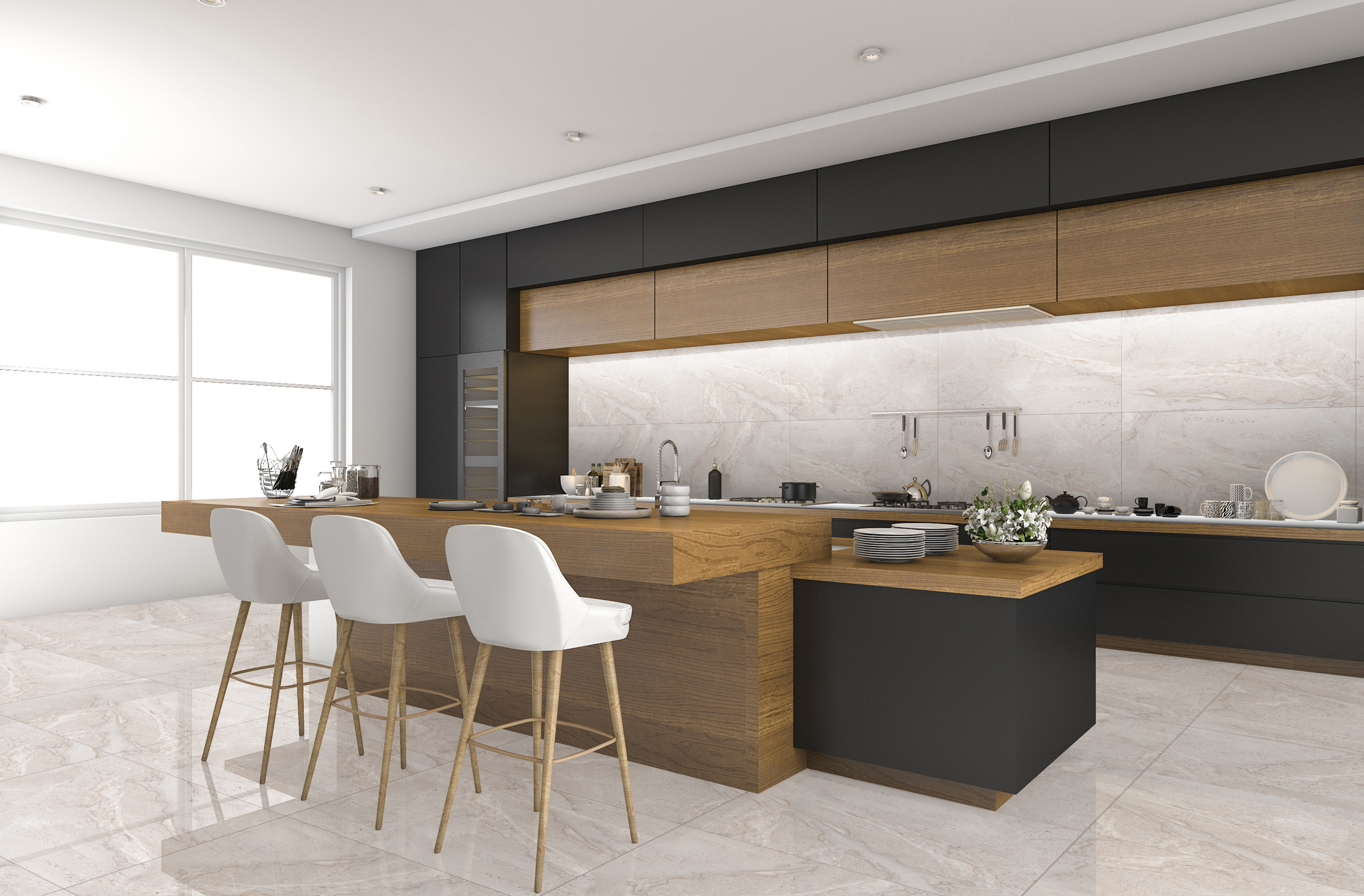 Изображение товара Керамогранит Nsceramic NSC8036 80x80 см цвет под мрамор