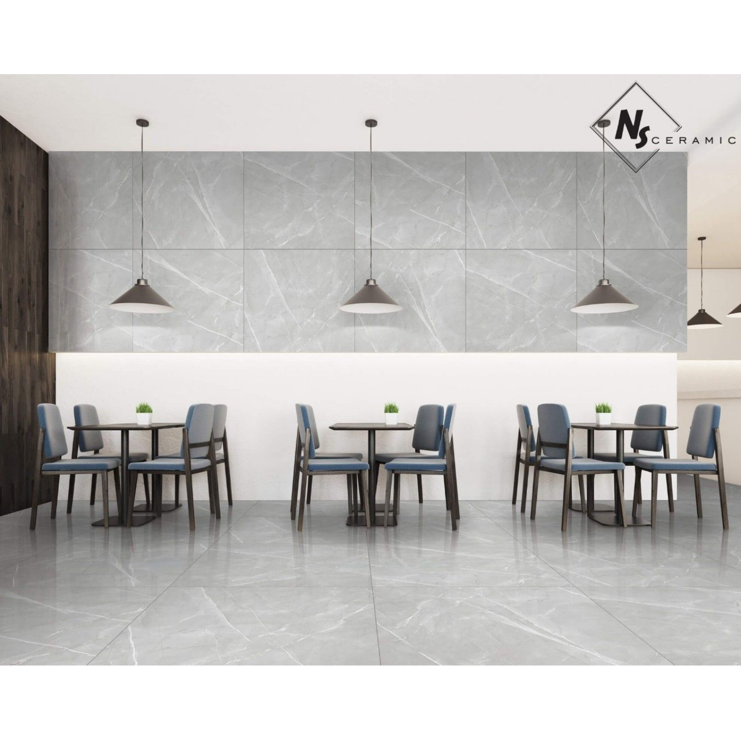 Изображение товара Керамогранит Nsceramic NSC8033 80x80 см цвет под камень