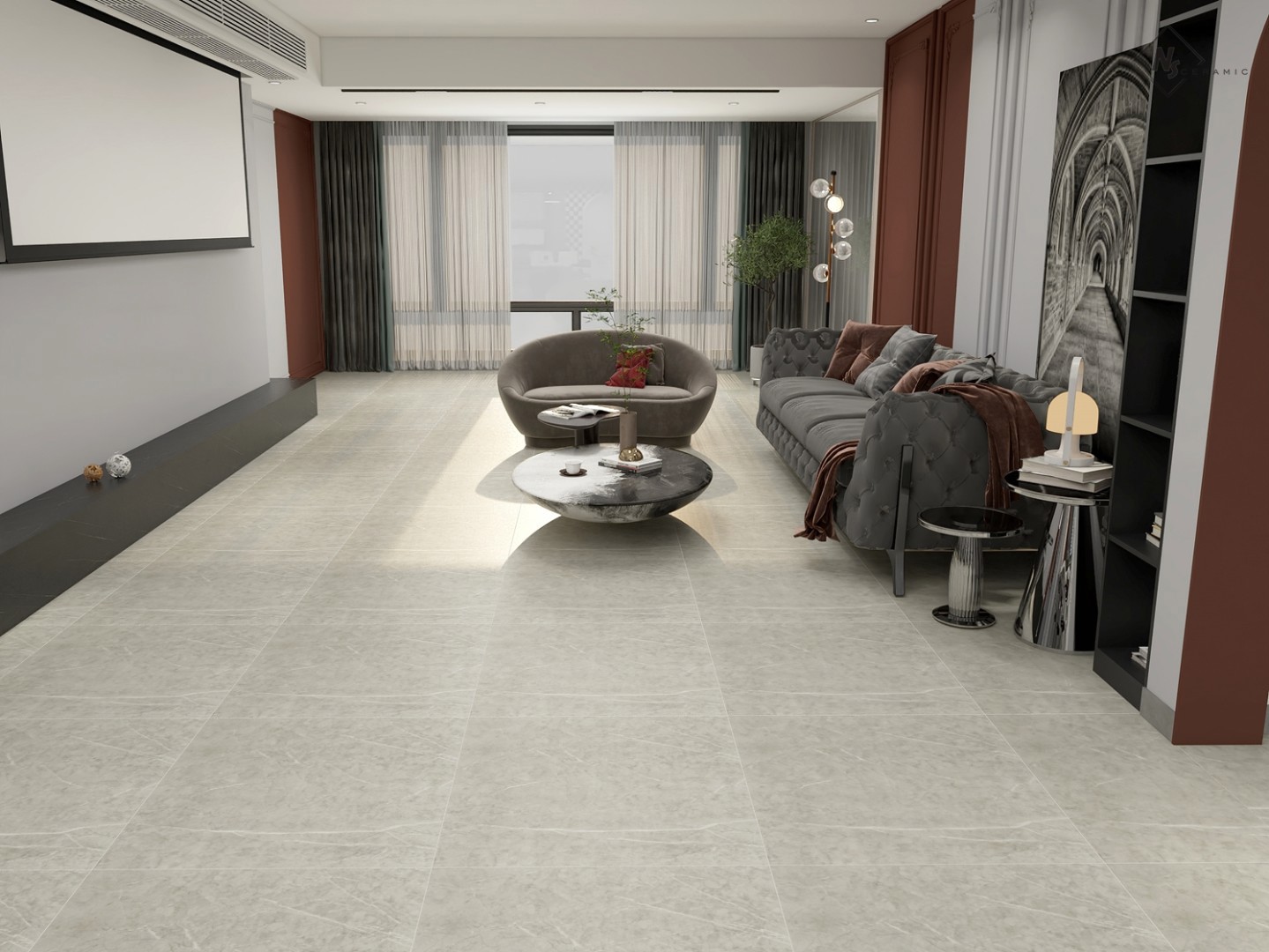 Изображение товара Керамогранит Nsceramic NSC8045 80x80 см цвет под камень