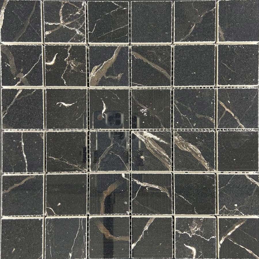 Изображение товара Декоративная мозаика Velsaa Estrada Nero 30x30 см черная