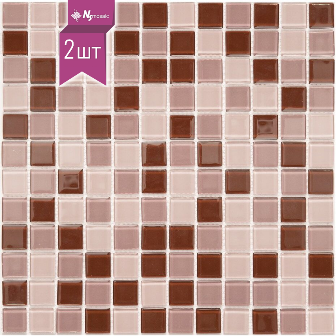 Изображение товара Декоративная мозаика Nsmosaic S-458 30x30 см Разноцветная