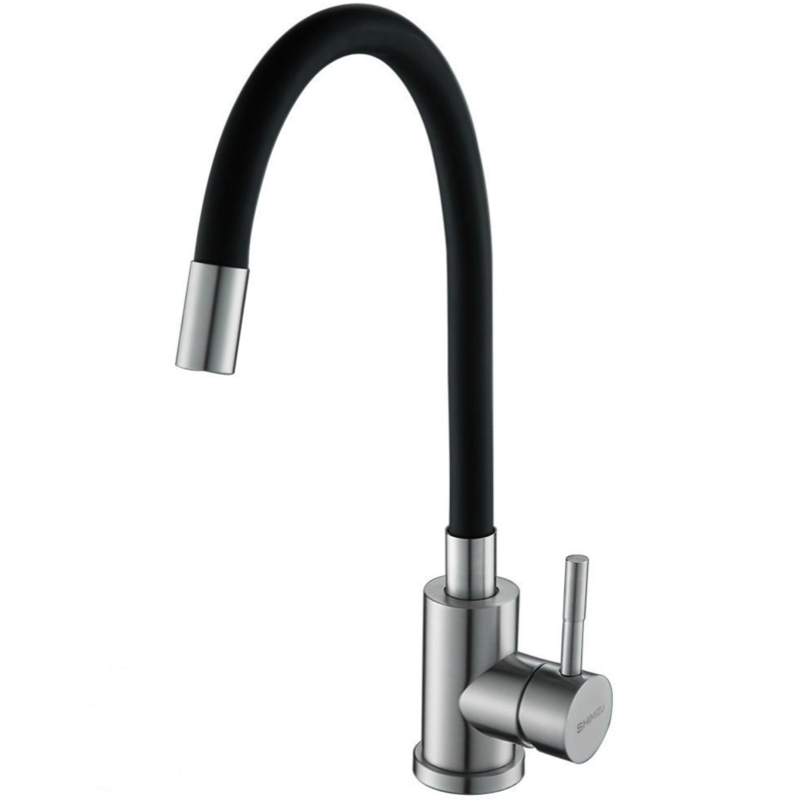 Изображение товара Смеситель для раковины с гибким изливом Shimizu Black-s smz 2006501