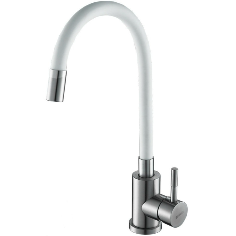 Изображение товара Смеситель SHIMIZU для раковины с гибким изливом Белый