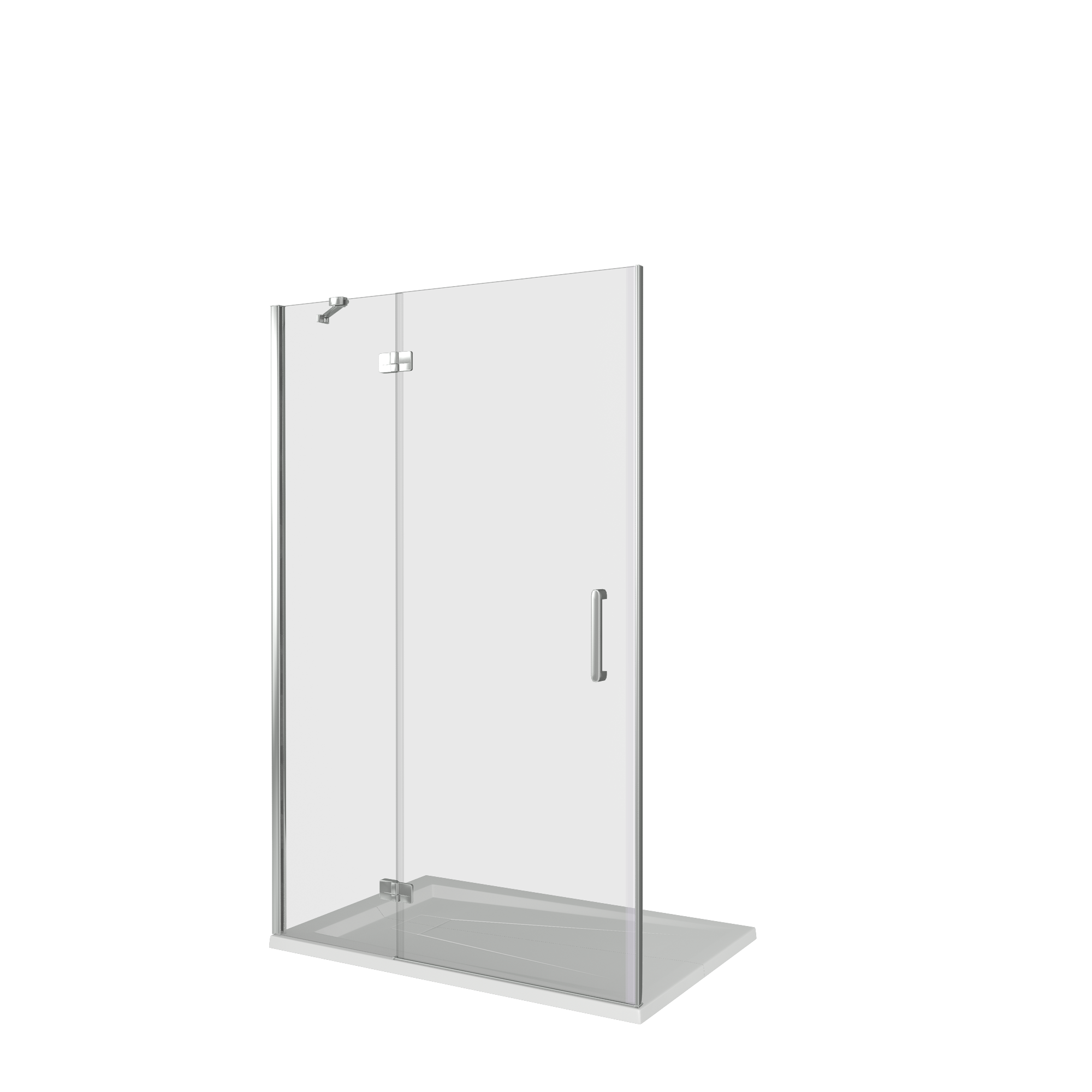 Изображение товара Душевая перегородка Good Door Saturn WTW-140-C-CH-R (правое)