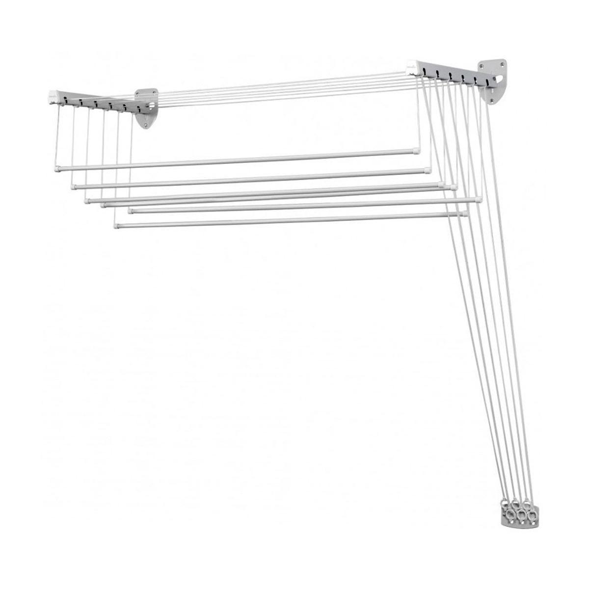 Изображение товара Настенная сушилка для белья Gimi Lift 120 7м 214615 Изображение товара Настенная сушилка для белья Gimi Lift 120 7м 214615