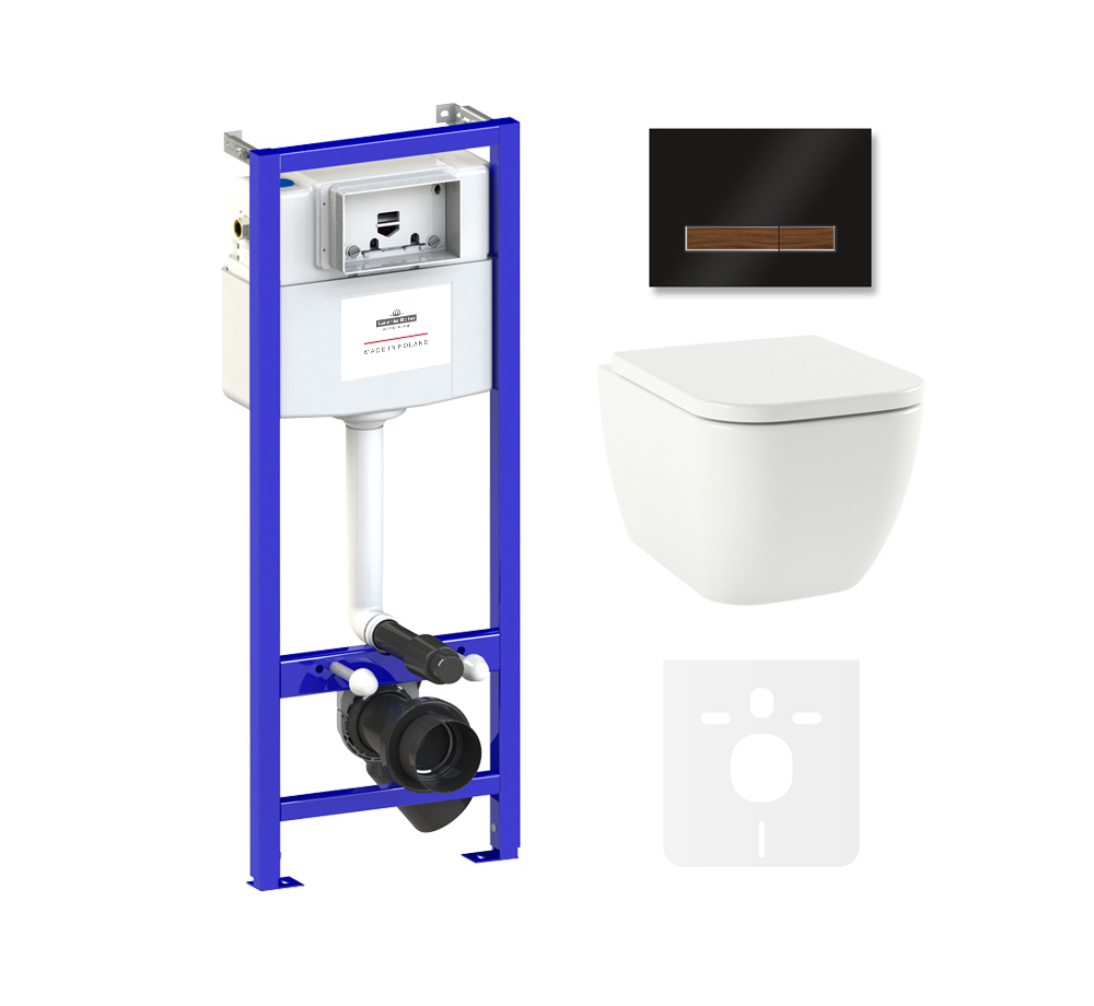 Изображение товара Комплект инсталляции с унитазом Lavinia Boho One Compacto 75110076