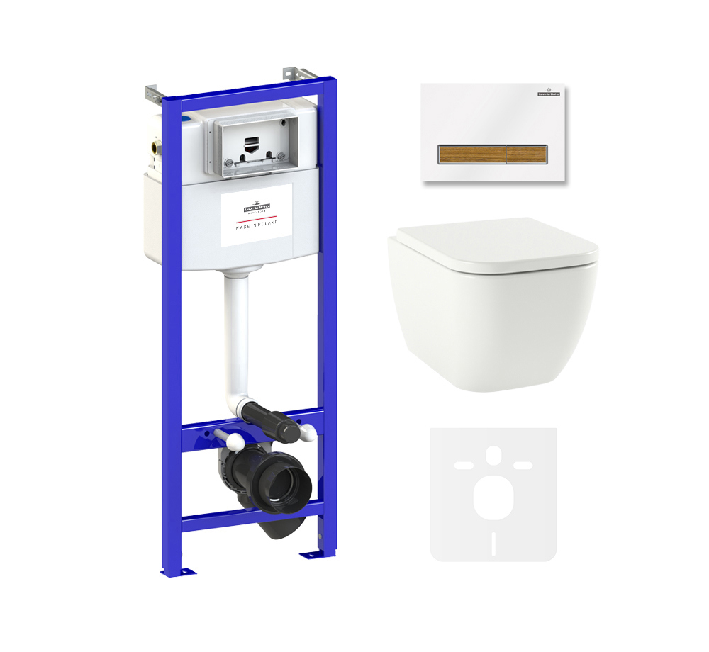 Изображение товара Комплект инсталляция Lavinia Boho One Rimless 75110108 с чашей 3302103R