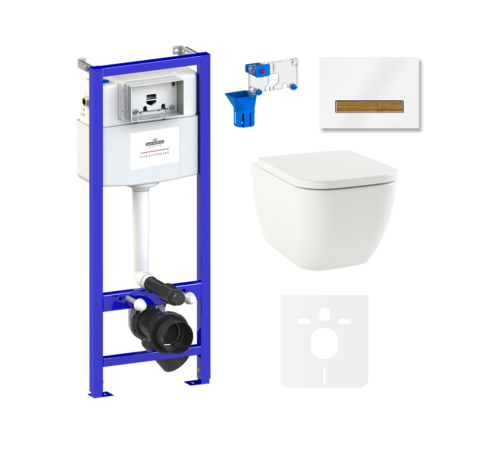 Изображение товара Комплект инсталляции с унитазом Lavinia Boho One Compacto 75110094 Германия