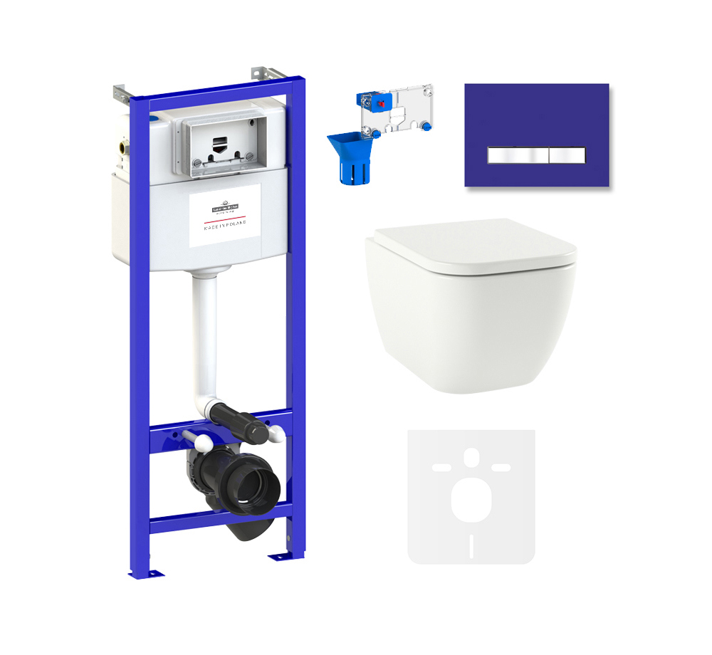 Изображение товара Комплект инсталляции с унитазом Lavinia Boho Rimless Гарантия 25 лет Германия