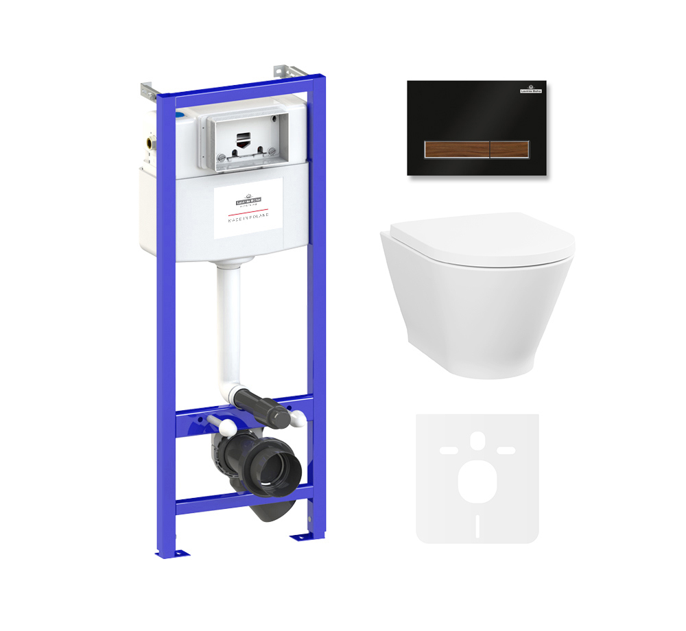 Изображение товара Комплект инсталляции с унитазом Lavinia Boho Elegant Rimless