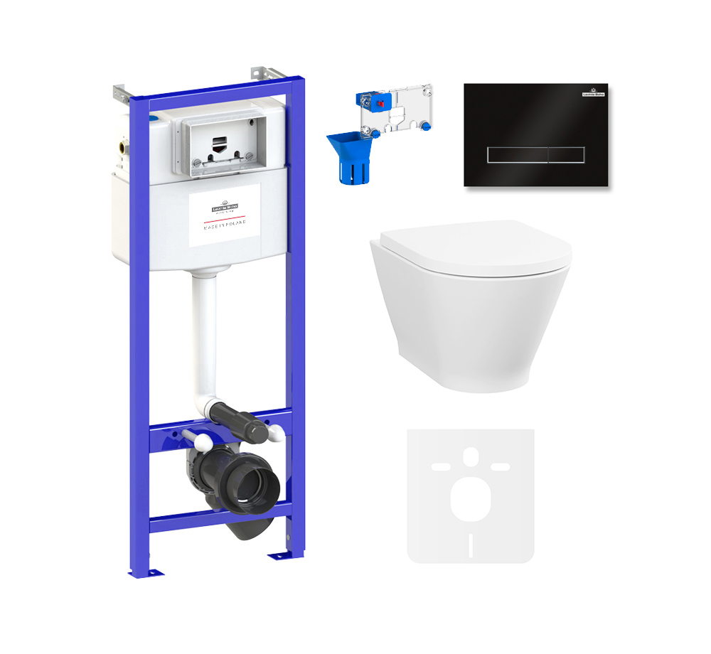 Изображение товара Комплект инсталляции с унитазом Lavinia Boho Elegant Rimless 87561097