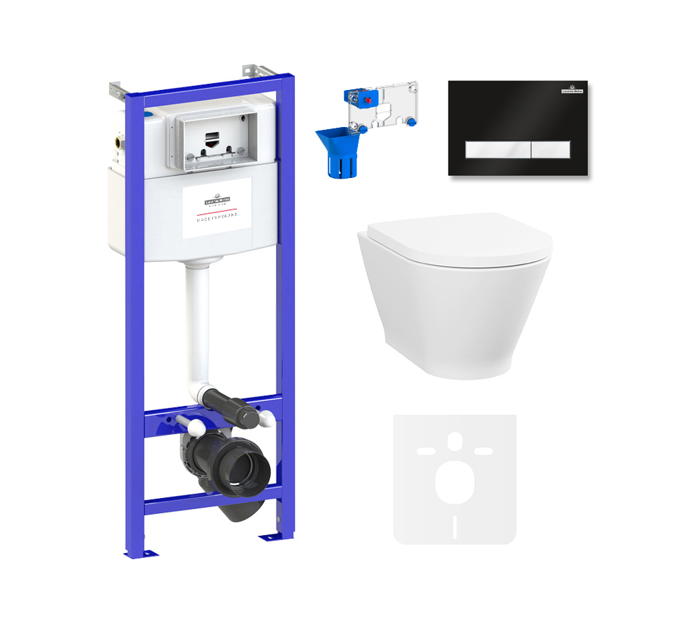 Изображение товара Комплект инсталляции с унитазом Lavinia Boho Elegant Rimless Германия