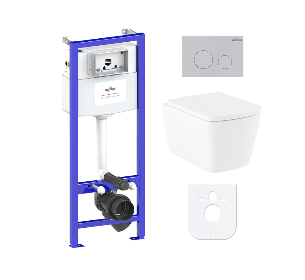 Изображение товара Комплект инсталляции с унитазом Lavinia Boho Aveo Rimless 77040127 Германия