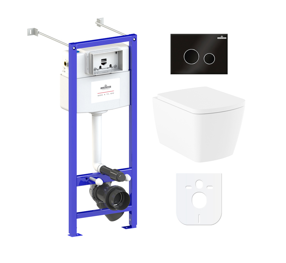 Изображение товара Комплект инсталляции с унитазом Lavinia Boho Aveo Rimless 77050216 Германия