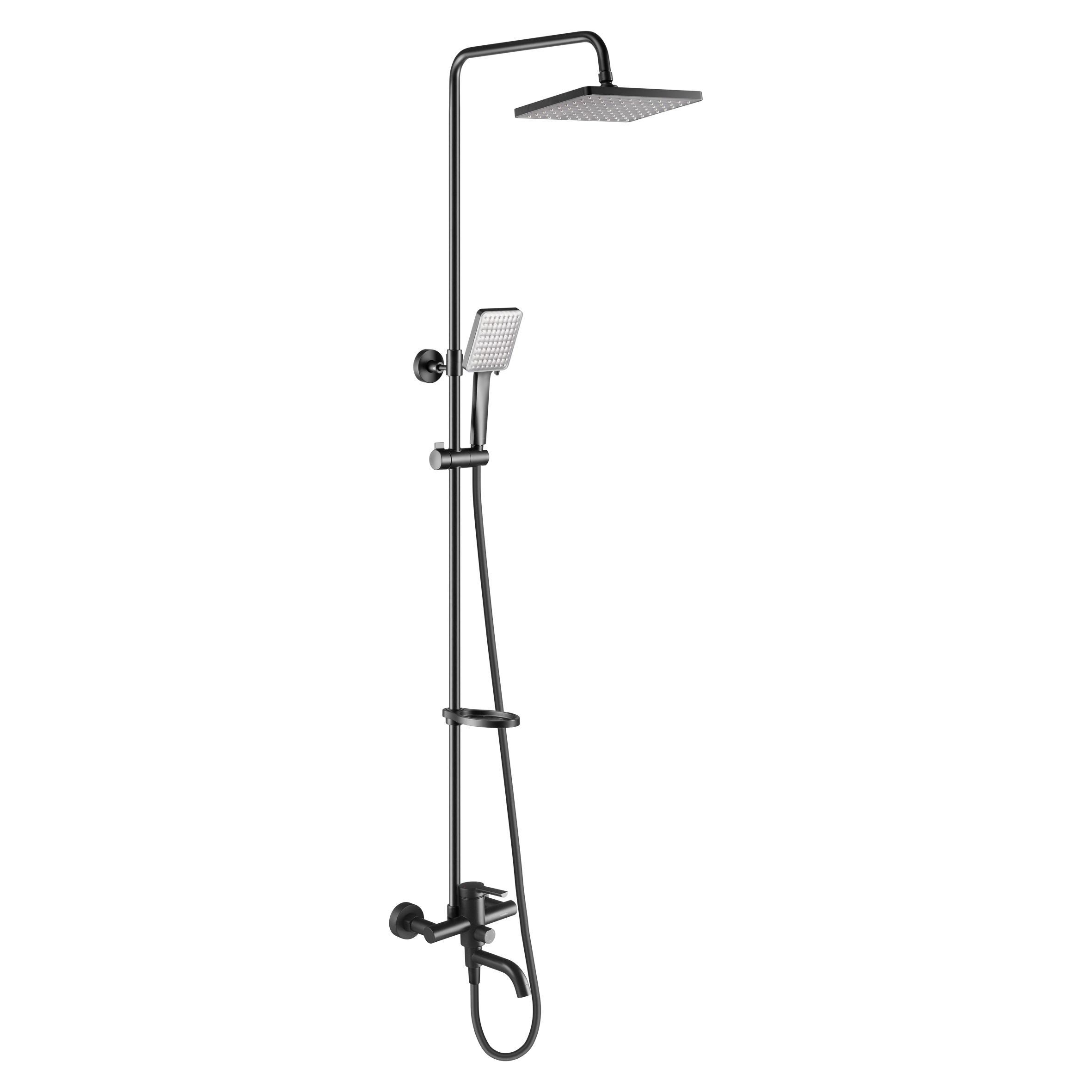 Изображение товара Душевая стойка со смесителем Swedbe Hermes 5132B 1 режим серебристый