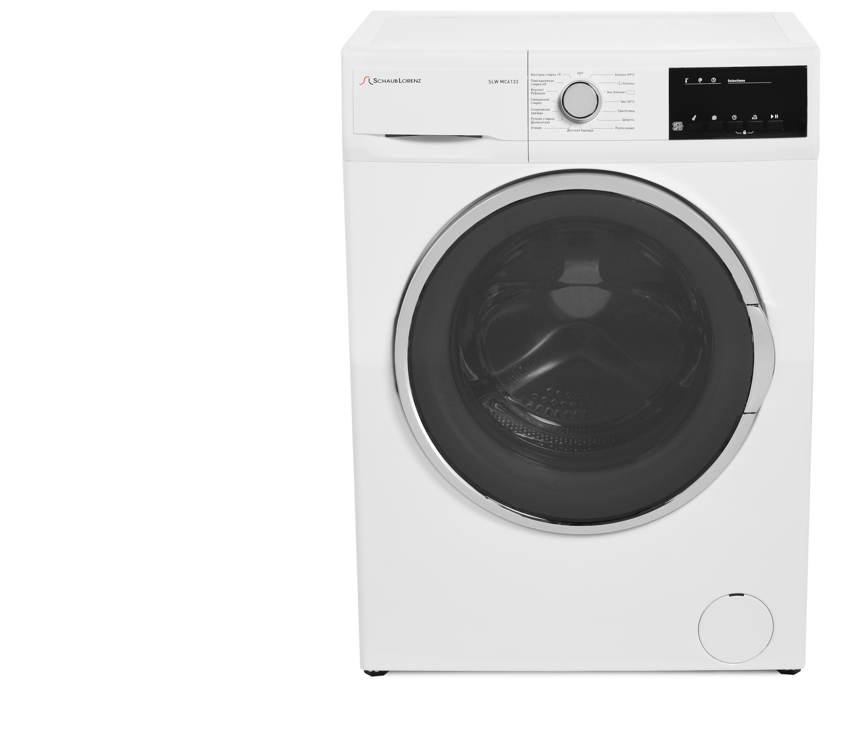 Изображение товара Стиральная машина 59.7x41.6x84.5 см 6 кг цвет белый Schaub Lorenz SLW МС6133