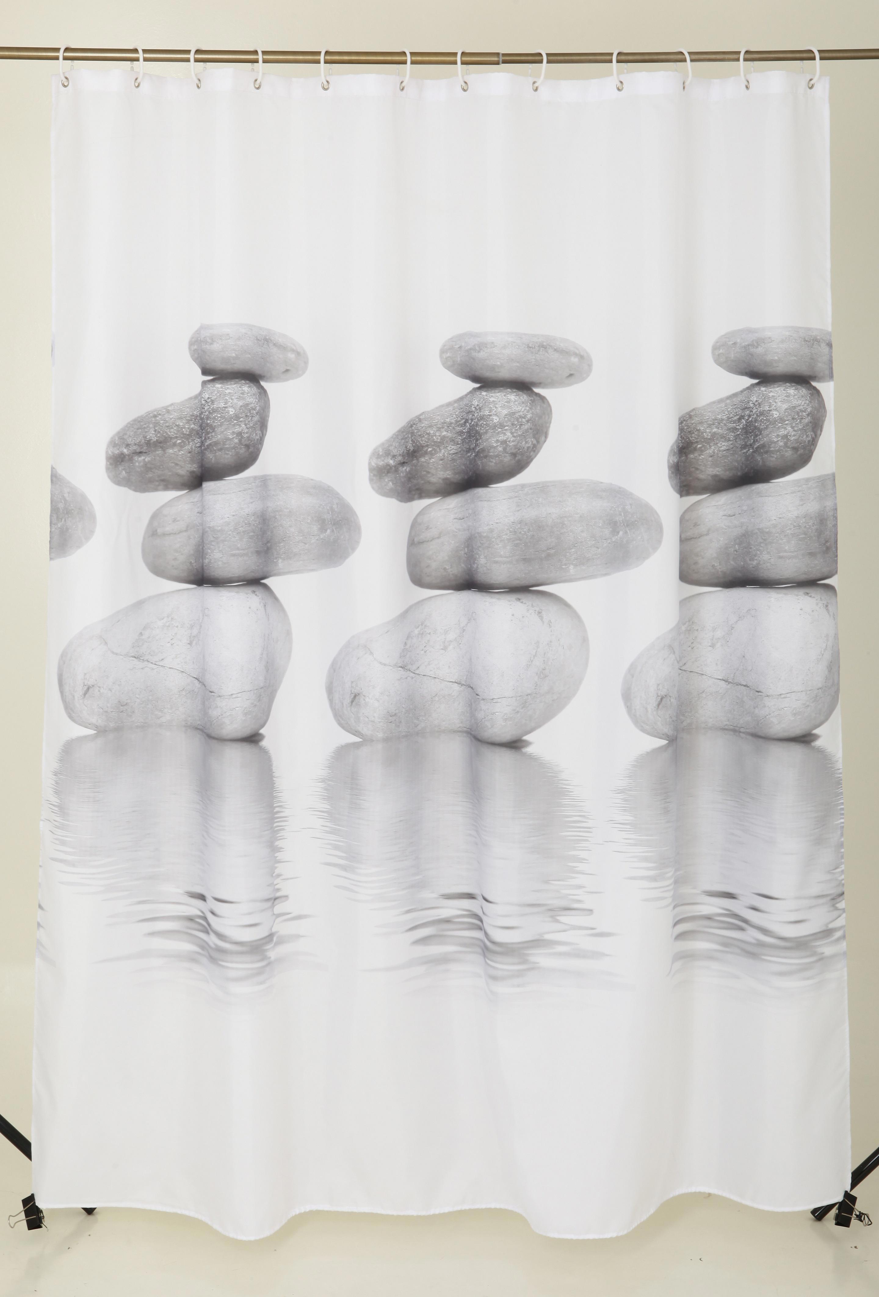 Изображение товара Шторка для ванной комнаты Гармония Stone 180x200см
