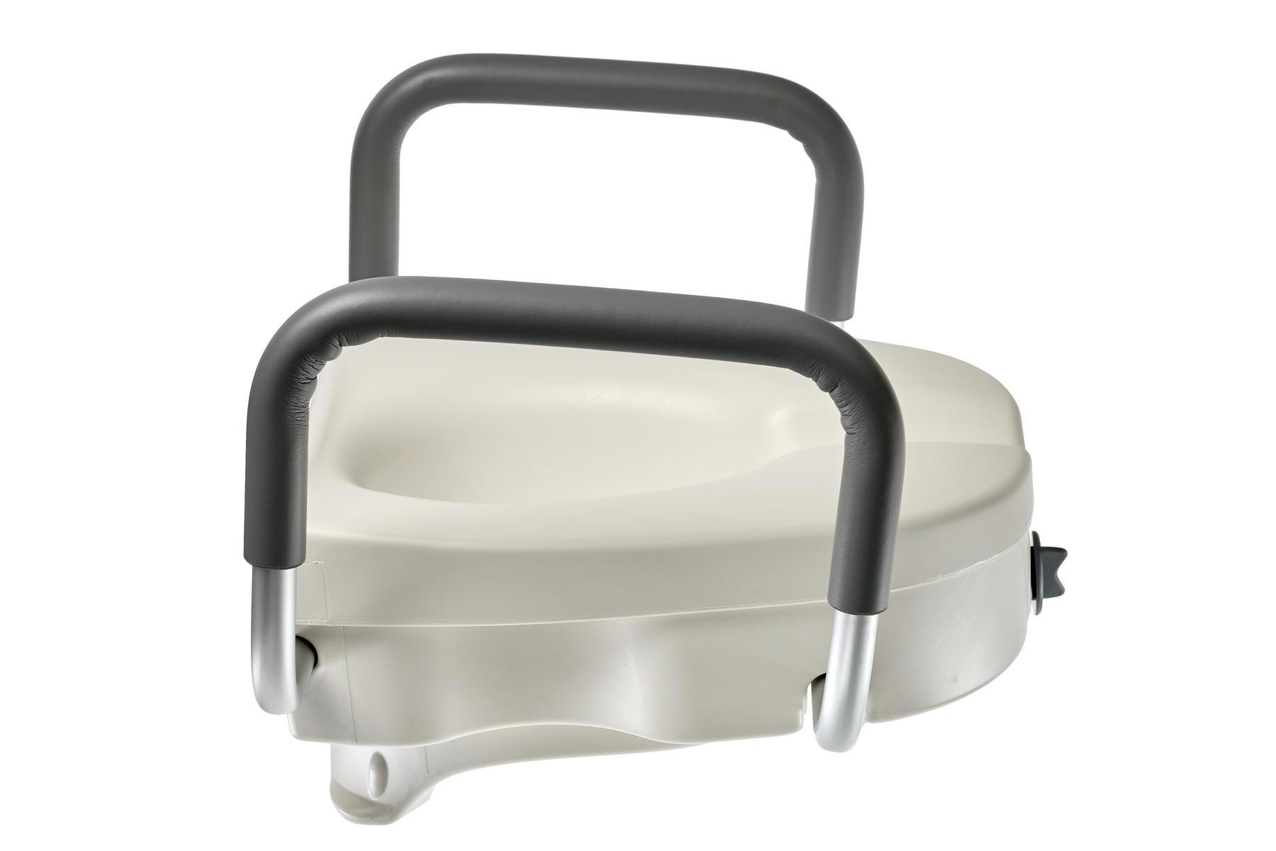 Изображение товара Сиденье-насадка для унитаза с поручнями Bradex KZ 0932 белая для пожилых и инвалидов