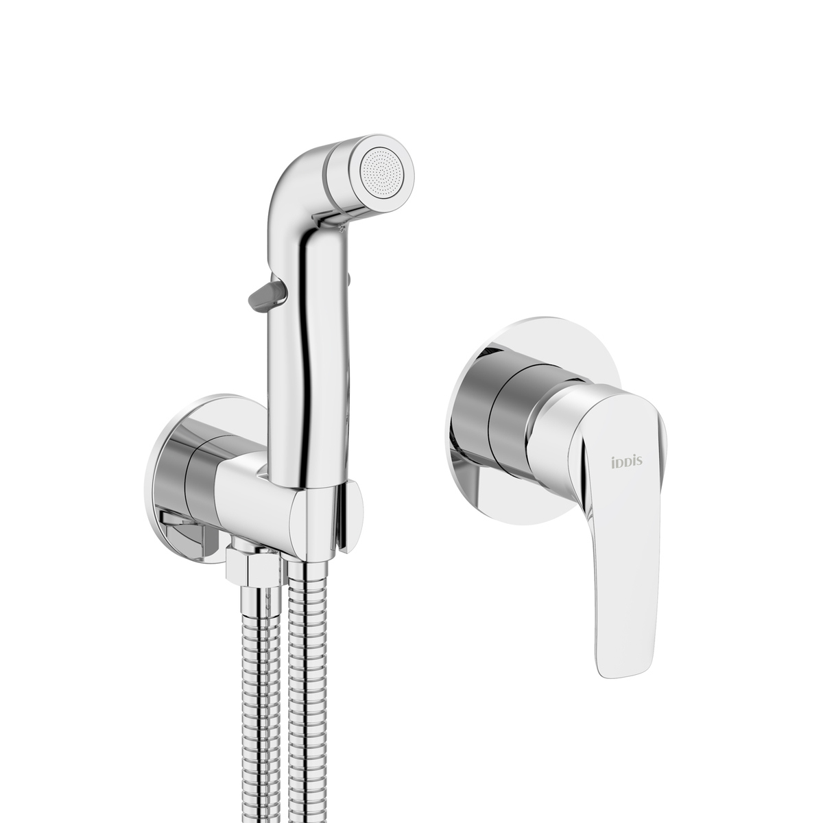 Изображение товара Встраиваемый смеситель с гигиеническим душем Iddis RAYSBR2i08