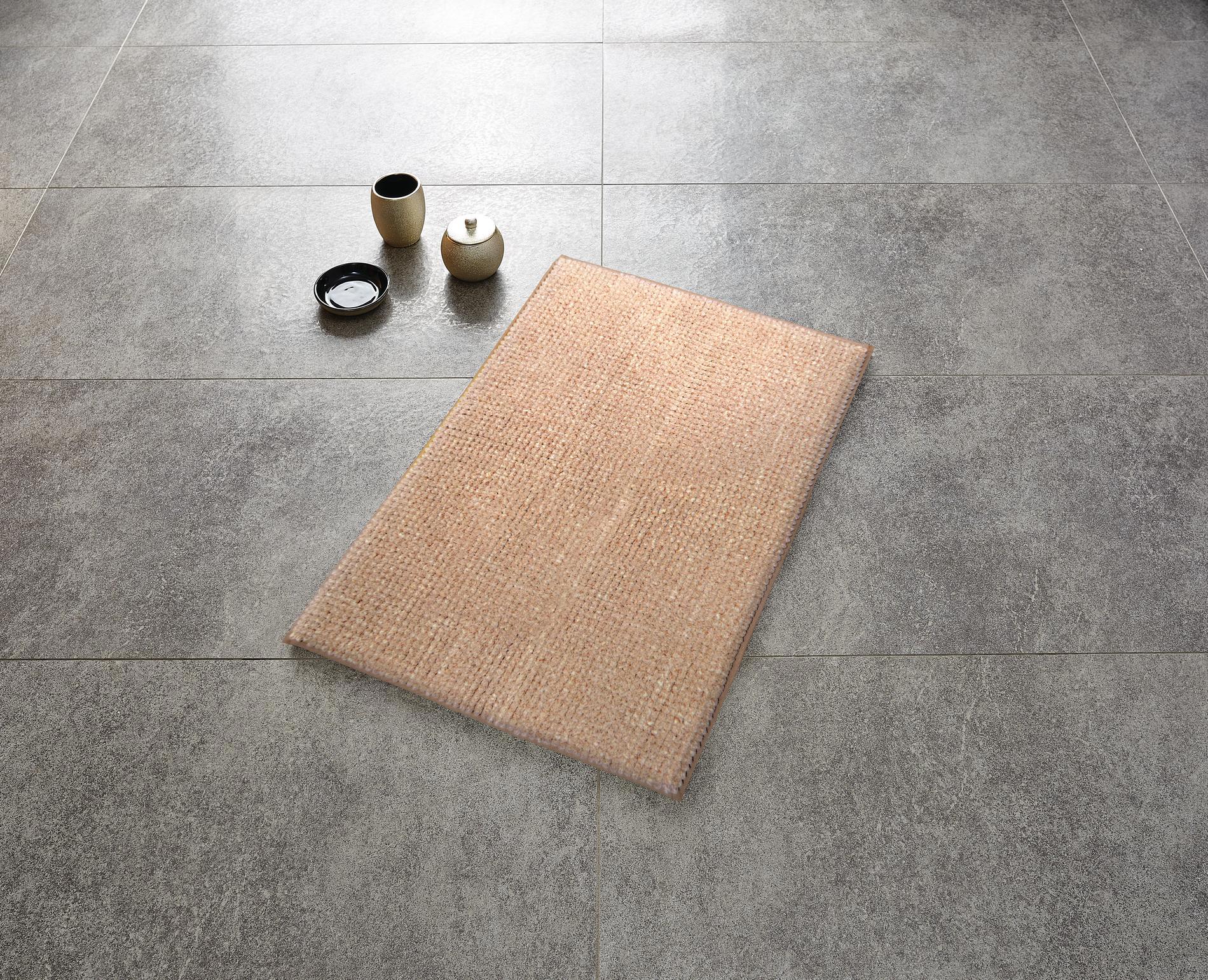 Изображение товара Коврик для ванной комнаты Ridder Fresh бежевый 60x90см Изображение товара Коврик для ванной комнаты Ridder Fresh бежевый 60x90см