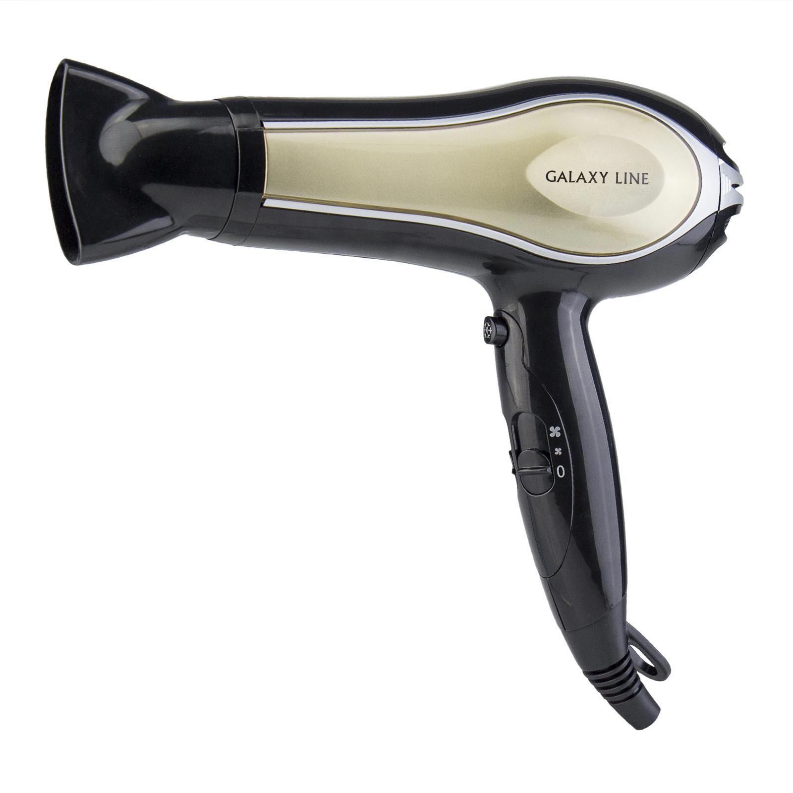 Изображение товара Фен для волос GALAXY LINE GL4316 мощный с регулировкой температуры и насадкой