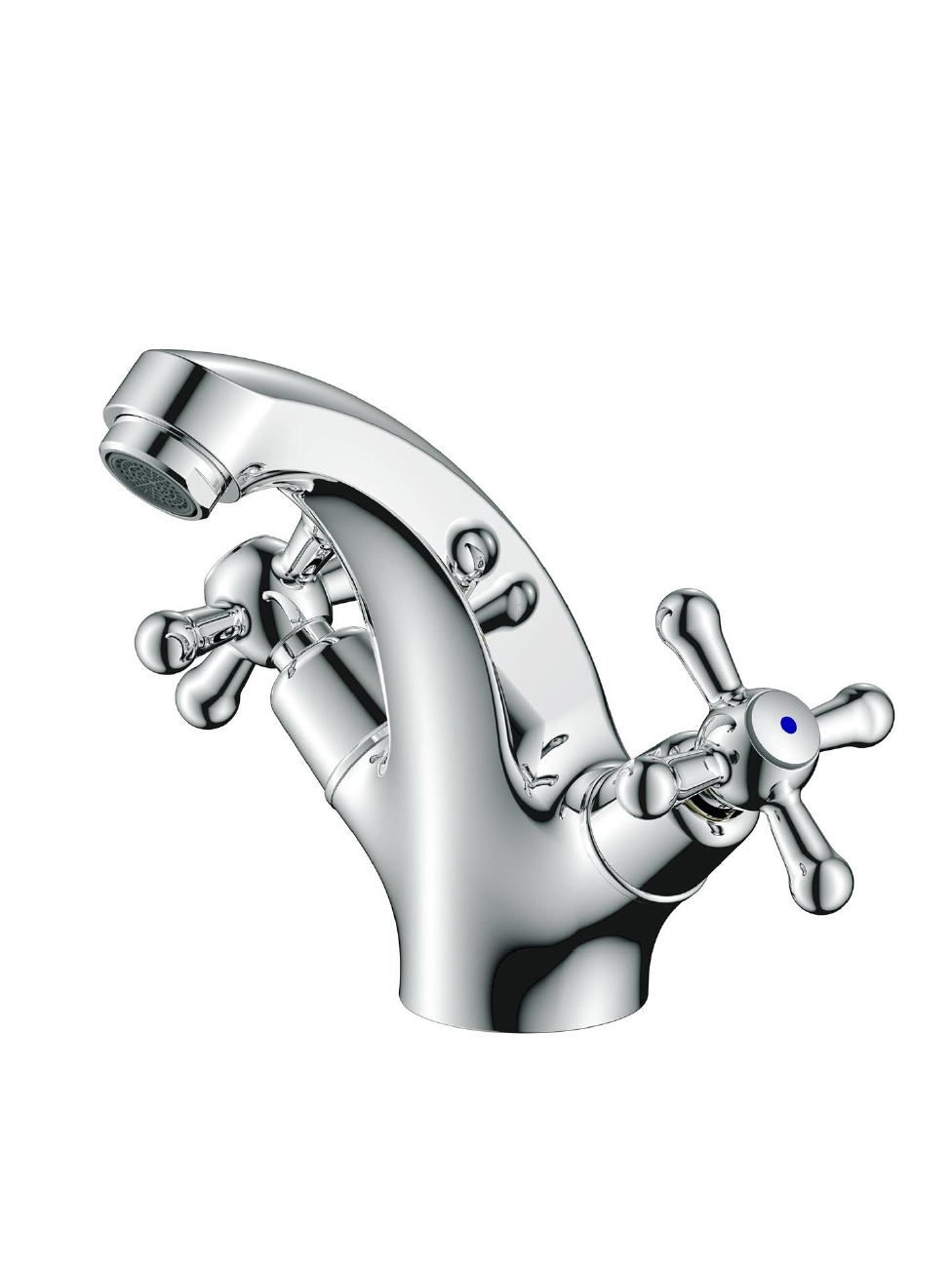 Изображение товара Смеситель для раковины Argotech DOM 042 двухвентильный цвет хром